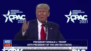 ‘Our Brightest Days Are Just Ahead’: Former President Trump at 2021 CPAC