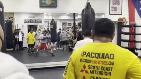 Day Two Training Of Pacquiao