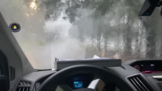 Torrential downpour in NW Florida