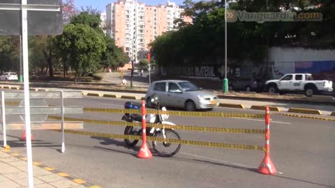 Se iniciaron cierres viales por obras del Tercer Carril de Bucaramanga