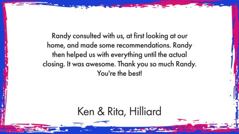 #TestimonialTuesday - Ken & Rita