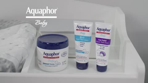 Aquaphor Baby Healing Ointment + Diaper Rash Paste & Cream