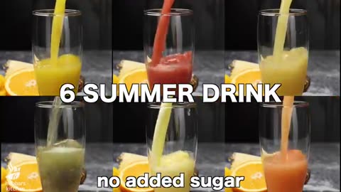 6 SUMMER DRINKS