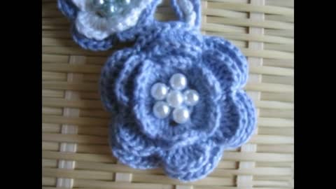 102 Beautiful crochet flower craft ideas