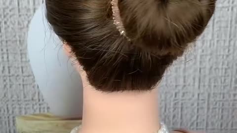 Hairstyle For Cute Girls Very Simple ♥️