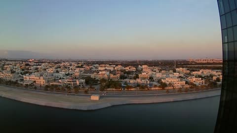 Watching twilight scenery in Abu Dhabi 🇦🇪 (2019-12)