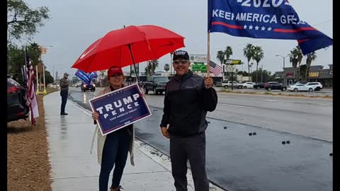 12/05 McAllen Trump Train