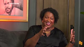 WATCH: Stacey Abrams Tries So Hard Not to Laugh at Joke About Biden’s ‘Alzheimers’