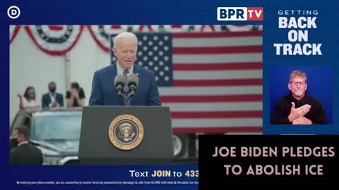 Joe Biden Pledges To Abolish Ice