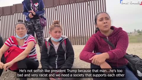 Migrants admit they "wouldn't think of coming under Trump"