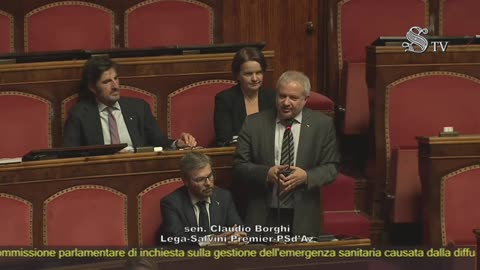 🔴 Sen. Claudio Borghi in merito all'istituzione della Commissione d'inchiesta sull'emergenza COVID