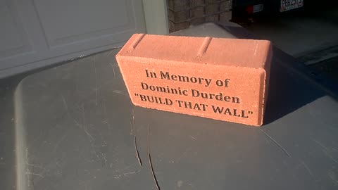 Memorial Brick for Dominic Durden