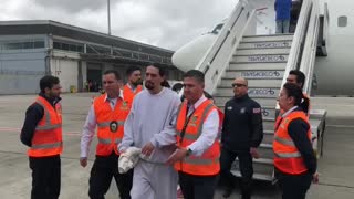 La llegada de David Murcia a Colombia tras ser deportado desde EE. UU.