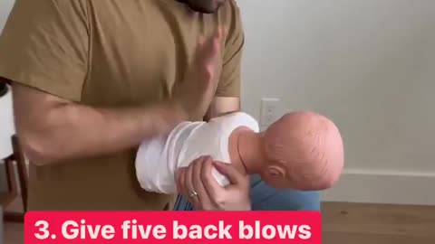 Choking first aid ⛑️For kids