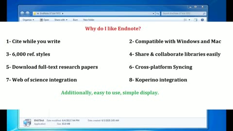 How to download and install EndNote Software