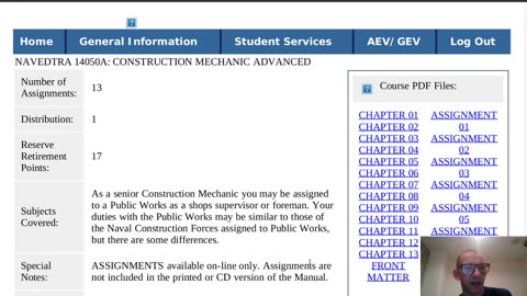 Summary of NAVEDTRA 14050A - Construction Mechanic (CM) Advanced