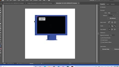 Tv Design In Adobe Illustrator