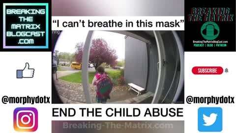 Young girl crying "I can't breathe in this mask" 😢💔
