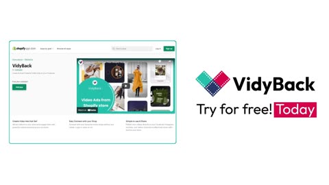 Shopify Store Owners Easily Create Short Video Ads | Vidyback