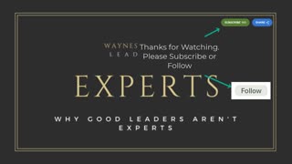 Why Leaders Aren't Experts