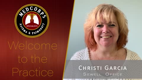 Medcorps would like to welcome Christi Garcia