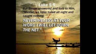 Dedicated2Jesus Daily Devotional Audio Luke 5.1-7 'When We Say Yes to God'