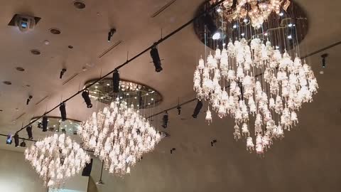 Beautiful lighting in UA Wedding hall(Pohang)