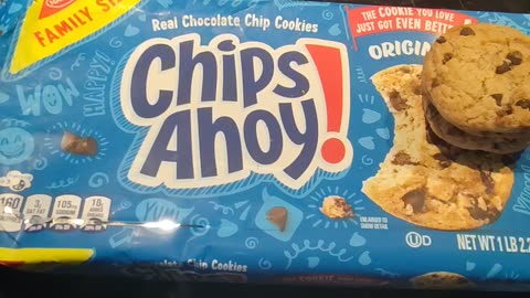 Eating Nabisco Family Size Chips Ahoy! Real Chocolate Chip Cookies, Dbn, MI, 4/14/24