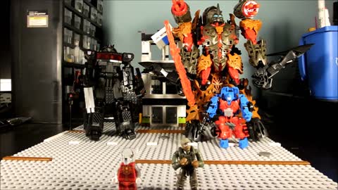 TRANSFORMATION CiiC ConstructBots DinoFire Grimlock