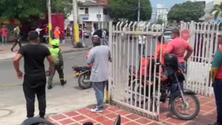 Pelea en Manga entre conductores