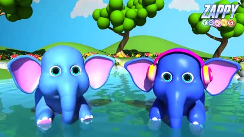 O Ek Mota Hathi | aft | Hindi Rhymes for Kids