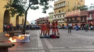 Así avanza el simulacro de explosión en el Centro Histórico