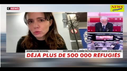 Anne-Laure Bonnet journaliste reporter nous dit la vérité sur les bombardements en Ukraine