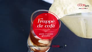 Receta Cocinarte: Frappé de café