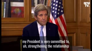 John Kerry Reveals Biden Was CLUELESS On Why France Was Angry