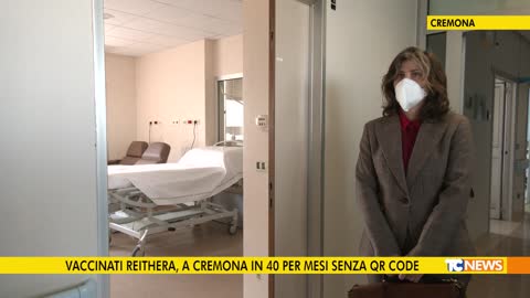 Vaccinati Reithera, a Cremona in 40 per mesi senza QR Code