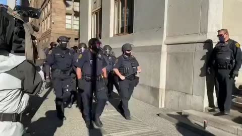 Riot Police Show Up In Pittsburgh!!