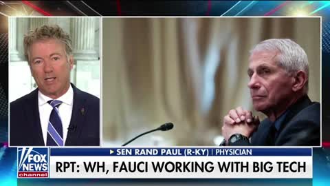 Rand Paul: Fauci Covering Up That 1,800 NIH Scientists Took $193 Million in Royalties (9.7.22)
