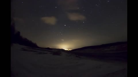 Time Lapse of Stars over Norwich NY