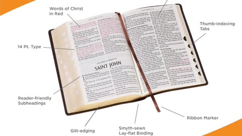 The King James Holy Bible Red Letter Edition with Pink Faux Leather and Ribbon Marker...