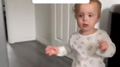 so sweet...Toddler immediately comes running the second dad opens snacks