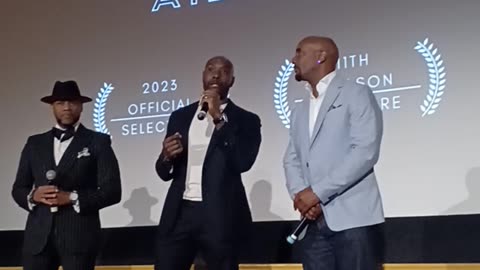 Morris Chestnut explains why he traveled to support the Indie Night Film Festival