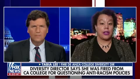 Tucker- Diversity director allegedly removed for questioning anti-racist policies
