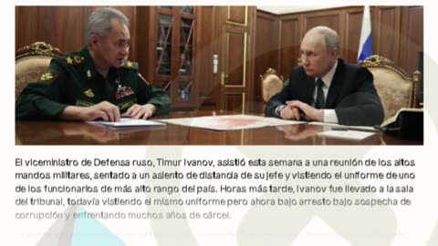 El jefe de defensa ruso sufre un duro golpe en los juegos de poder de Moscú