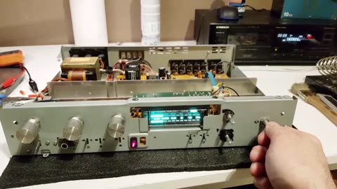 How good sound old stuff, vintage Pioneer SA-510 amplifier