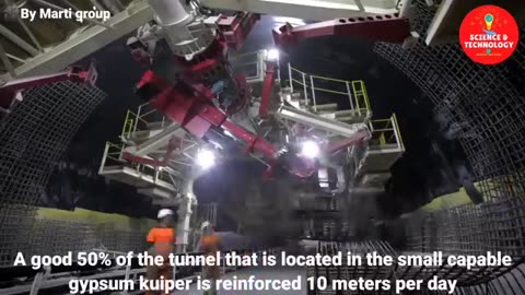 INCREDIBLE SWITZERLAND BIGGEST TUNNEL BORING MACHINE DIAMETER-HOW DOES TUNNEL BORING MACHINE WORK-