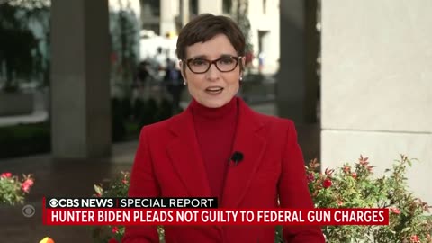 CBS Reporter Notes Hunter Biden's 'Nervous Energy' During Plea On Gun Charges