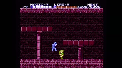 Zelda II: The Adventure of Link No-Death Playthrough (Actual NES Capture) - Part 6