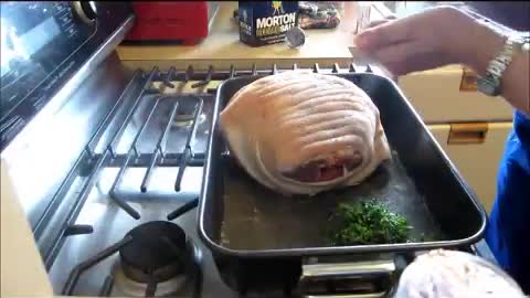 How to Make a Danish Pork Roast with Crackling for Christmas.