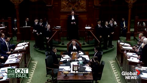 Ontario NDP members kicked out of legislature amid debate over education workers' strike